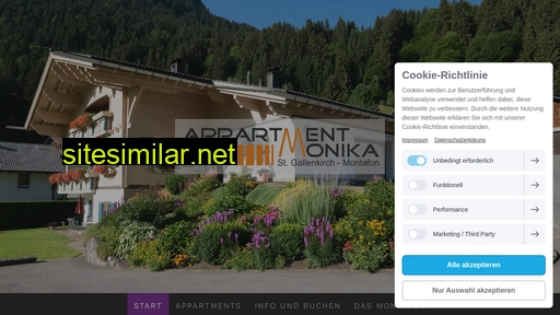 appartment-monika.at alternative sites