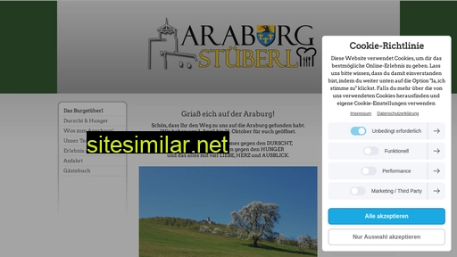 araburgstueberl.at alternative sites