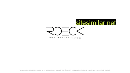 architekt-roeck.at alternative sites