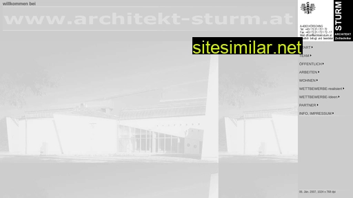 architekt-sturm.at alternative sites