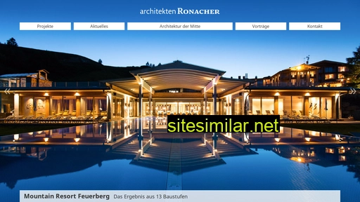 architekten-ronacher.at alternative sites
