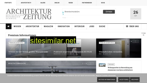 architekturzeitung.at alternative sites
