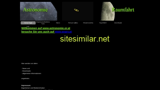 astronomie.or.at alternative sites