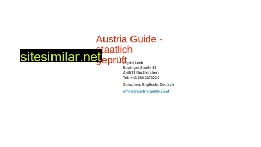 austria-guide.co.at alternative sites