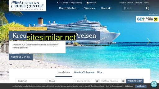 Austrian-cruise-center similar sites