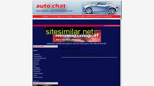 Auto-chat similar sites