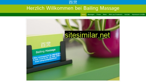 bailingmassage.at alternative sites