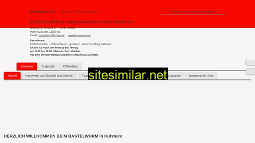 bastelwurm.at alternative sites