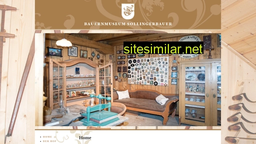 bauernmuseum-sollinger.at alternative sites