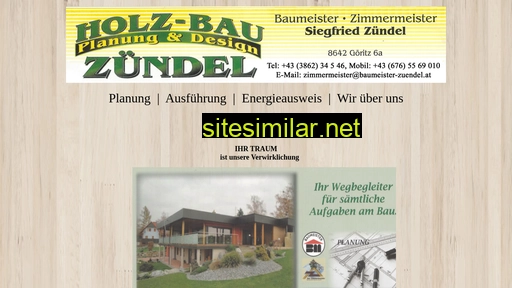 baumeister-zuendel.at alternative sites