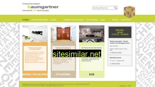 Baumgartner-gmbh similar sites