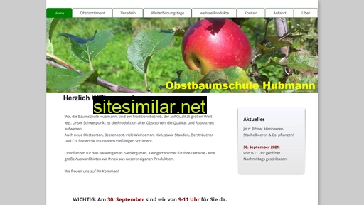 baumschule-hubmann.at alternative sites