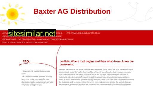 Baxter-ag similar sites