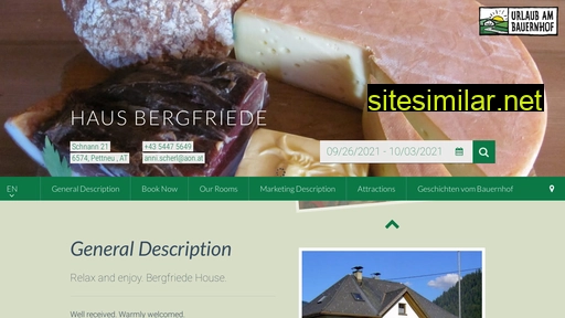 Bergfriede-tirol similar sites