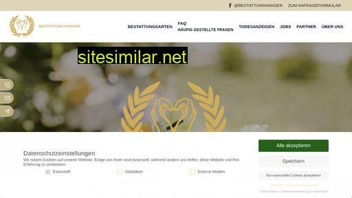 bestattung-hanser.co.at alternative sites