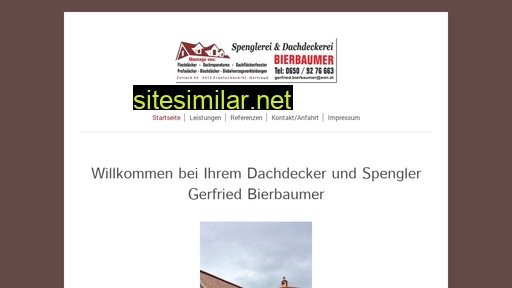 bierbaumer-dach.at alternative sites