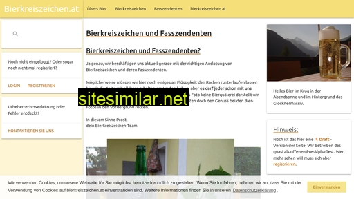 bierkreiszeichen.at alternative sites