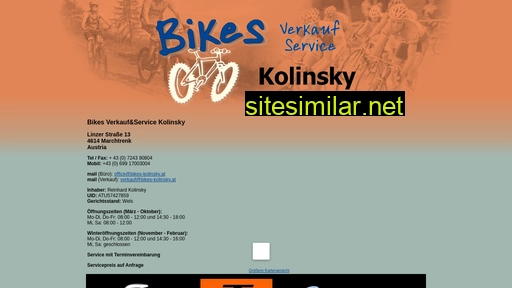 Bikes-kolinsky similar sites