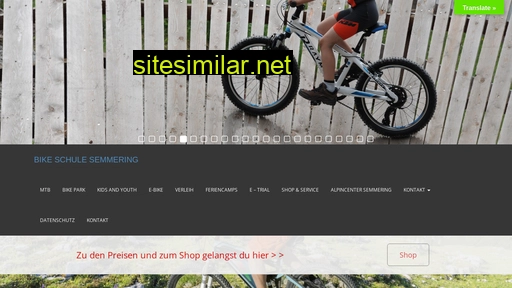 bikeschulesemmering.at alternative sites