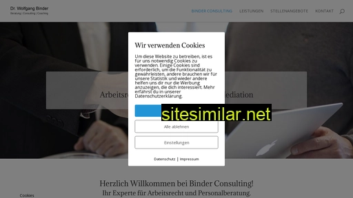 Binder-consulting similar sites