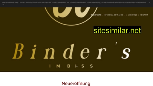 Bindersimbiss similar sites