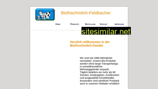 biofrischmilch.at alternative sites