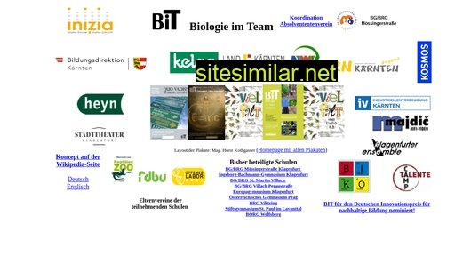 biologie-im-team.at alternative sites