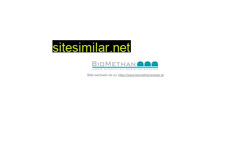 biomethanregister.at alternative sites