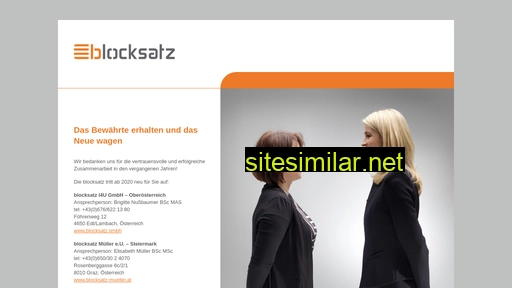 blocksatz.at alternative sites