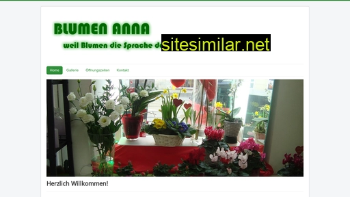 blumen-anna.at alternative sites