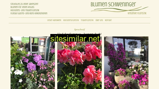 blumen-schweninger.at alternative sites