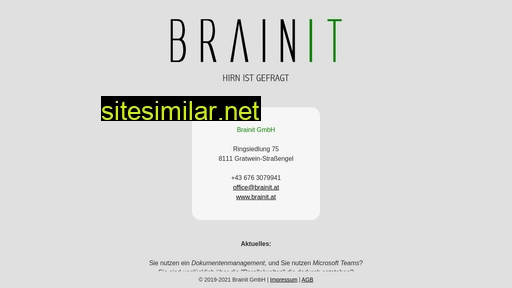 Brainit similar sites