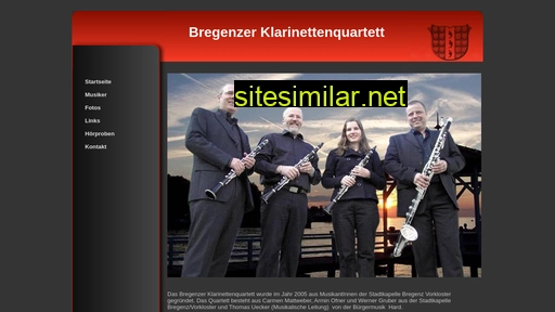 Bregenzer-klarinettenquartett similar sites