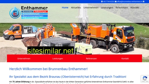 brunnenbau-enthammer.at alternative sites