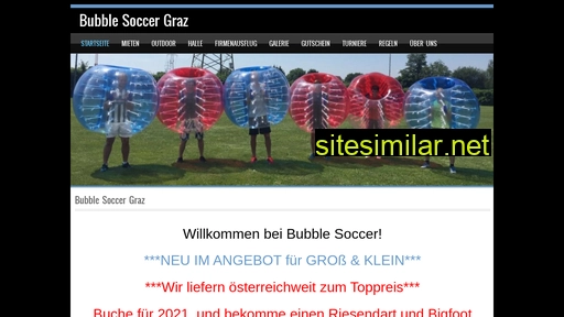 bubble-soccer-graz.at alternative sites