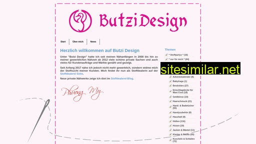 butzi-design.at alternative sites