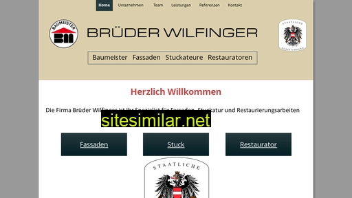 bw-wilfingerbau.at alternative sites