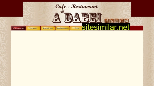 cafe-adabei.at alternative sites
