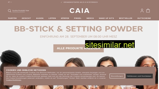 caiacosmetics.at alternative sites