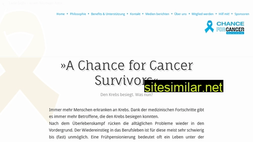 Cancersurvivors similar sites