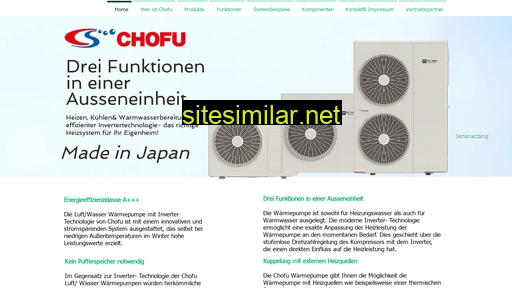 chofu.at alternative sites