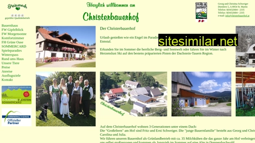 Christerbauerhof similar sites