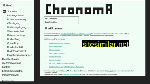 chronoma.at alternative sites