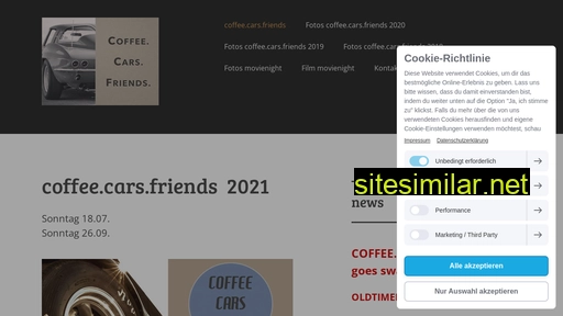 Coffee-cars-friends similar sites