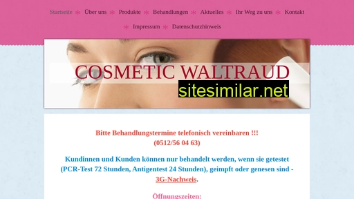 cosmetic-waltraud.at alternative sites