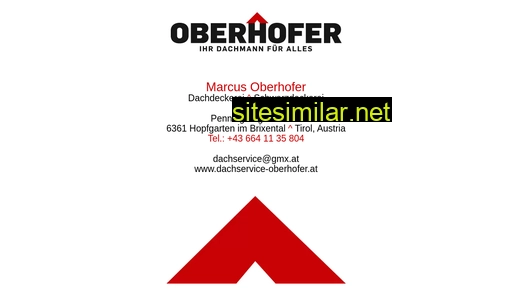 dachservice-oberhofer.at alternative sites