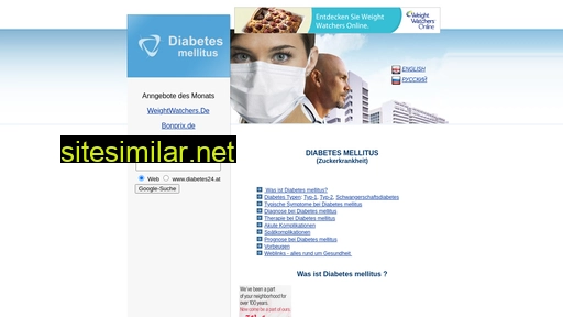 Diabetes24 similar sites
