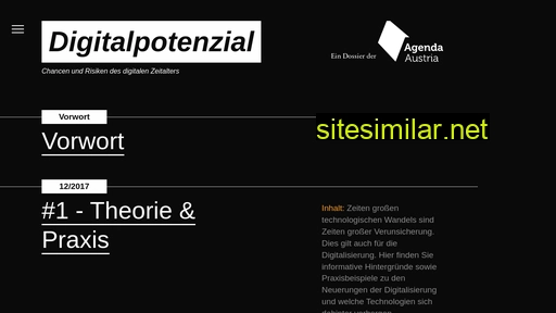 digitalisierung.agenda-austria.at alternative sites