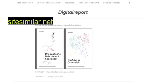 digitalreport.at alternative sites