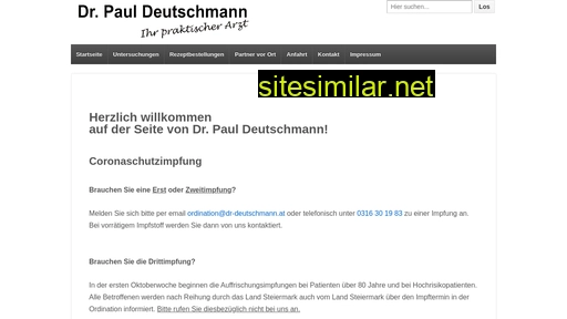 dr-deutschmann.at alternative sites